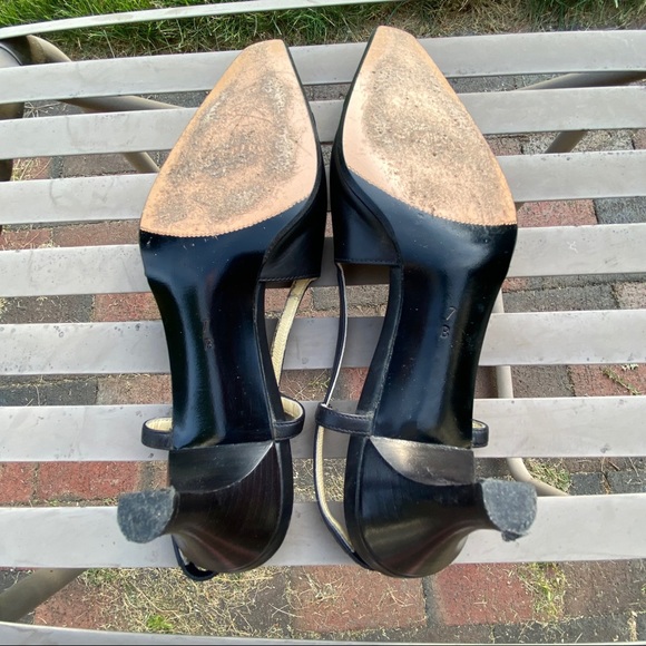 Cole Haan Black kitty heels - Picture 4 of 5